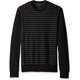 thumbnail image 1 of 2(X)IST suéter térmico a rayas de rizo para hombre, negro, pequeño 2(X)IST Térmico, 1 of 2