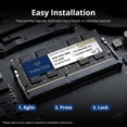 thumbnail image 4 of Memoria RAM para laptop Timetec 16 GB DDR4 2666 MHz SODIMM de 260 pines, 4 of 9