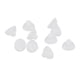 thumbnail image 5 of Cúpula Cerrada Para Audífonos, Diseño Lavable Desmontable Material De Silicona Antiestático Audífono Puntas Para Los Oídos Cerrados 10PCS Para La Mayoría De Los Auriculares, 5 of 8