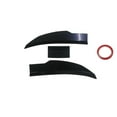 thumbnail image 4 of Yassdwbn Glossy Black Adjustable Car Rear Trunk Spoiler Lip Roof Tail Wing For Car Sedan, 4 of 5