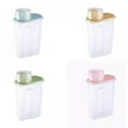 thumbnail image 7 of Grain container Cereal Dispenser with Lid Storage Box Plastic Rice Container Food Sealed Jar Cans Kitchen Grain Dried Fruit Snacks Storage Box Food container, 7 of 7
