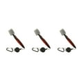thumbnail image 2 of VONKY Stainless Steel Golf Club Brush Portable Handheld Replacement Solid Color Telescopic Double-sided Ball Brushes Red with Lid 3Set, 2 of 6
