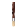 thumbnail image 1 of Coffee Grinder  Brush, Space Saving Coffee Machine Cleaner Tool Sturdy Hanging Design Black Walnut Wood  For Home For Food Processors, 1 of 8