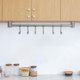 thumbnail image 5 of BRILLAR Barra para colgar cocina con 5 ganchos - Montaje en pared de acero inoxidable, 5 of 5