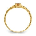 thumbnail image 2 of Auriga Fine Jewelry 10K Yellow Gold 3mm Citrine Birthstone Ring for Women Size- 3, 2 of 6