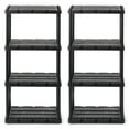 thumbnail image 1 of Gracious Living Unité de Rangement Légère Solide Knect-A-Shelf à 4 Tablettes, Lot de 2, 1 of 11