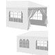 thumbnail image 2 of Toldo Plegable Impermeable Reforzado Blanco 3x6 m STYRKA, 2 of 7
