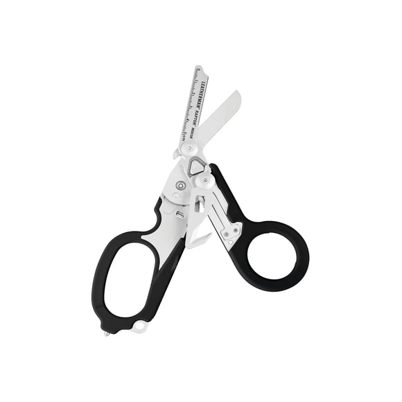 LEATHERMAN Raptor Rescue - Emergency Response Folding Shears with Strap Cutter & Glass Breaker, Black