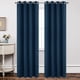 thumbnail image 1 of Cortinas opacas Joydeco con aislamiento térmico, 230 x 228 cm, 2 paneles, 1 of 7