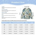 thumbnail image 5 of Kids Zip Up Hoodie for Boys Girls Toddler - Fun Dinosaur Head Lightweight Long Sleeve 4T Boys Girl Clothes, Sun Protection Windproof Jackets Hoodie Sweatshirt, 5 of 7