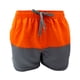 thumbnail image 1 of Traje de baño para caballero Forte Underwear  Modelo Cancun, Estilo short corto, Naranja con gris, 1 of 2