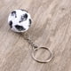 thumbnail image 4 of KAKOWELY Llavero con colgante de fútbol, simulación de fútbol, conmemorativo del Mundial, bolso de mano, colgante para teléfono (blanco y negro), 4 of 4
