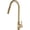 Brushed Gold, variant on Kitchen Tap Brass Kitchen Faucet Two Functions Kitchen Sink Mixer 360 Degree Rotation Kitchen Mixer Tap Pull-Out Sink Taps Black