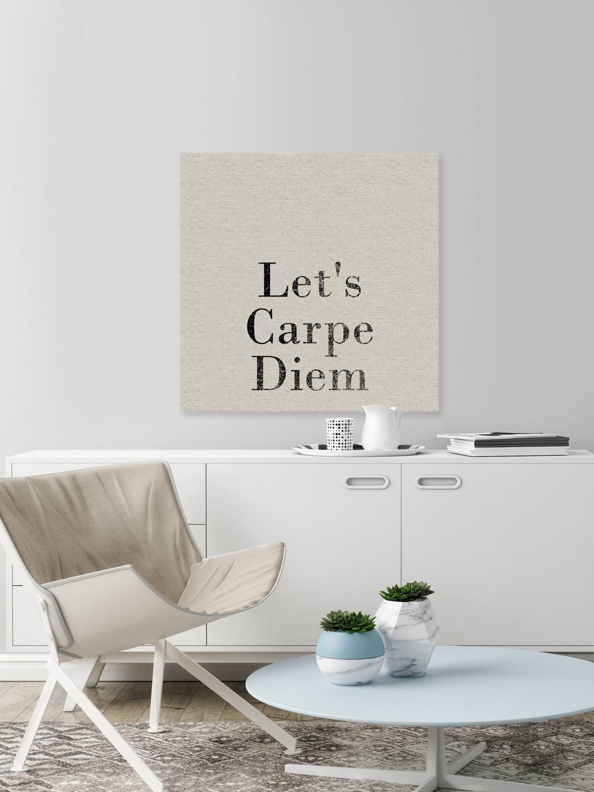 Marmont Hill Let's Carpe Diem Canvas Wall Art