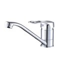 thumbnail image 2 of Grifo Mezclador de Cocina Mezclador de Cocina con Pulverizador en Latón Acabado Cromado, Grifo Monomando con Grifo Extraíble para Lavabo, 2 of 4