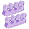 thumbnail image 1 of Toe Separators, Reusable Toe Stretchers Purple  For Bunion Relief For Hammer Toe, 1 of 8
