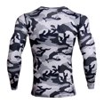 thumbnail image 4 of Soidarity Conjuntos de ropa interior térmica de invierno para hombre, calzoncillos largos deportivos a prueba de viento, ropa comprimida Uniforme atlético gris negro L, 4 of 6