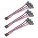 thumbnail image 4 of Cable adaptador de ventilador de 3 piezas Cable convertidor de placa base 3 en 1 de 4 pines a 4 pines + 3 pines + 3 pines, 4 of 8