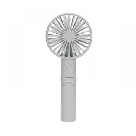 

HZEWLS Foldable USB Cooling Fan 3-gear Adjustment Handheld Cooler Fan (Light Grey)