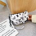 thumbnail image 2 of Bolso de hombro retro con estampado de animales para mujer, Bolso pequeños (mariposa B), 2 of 5