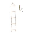 thumbnail image 3 of S SERENABLE Climbing Rope Ladder Kids Climbing Game Hanging Ladder for Outdoor Treehouse With Hook Bolt, 3 of 9