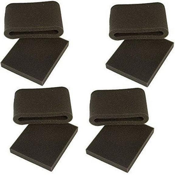 HQRP Filter Set 4-Pack for Bissell 3093 35961 3595 35951 35952 35957 3595R 3595X 3596 37604 3750 3760 37601 37602 37605 37606 37607 37608 3760H Vac Vacuum Cleaner CleanView Style 7 / 8   Coaster