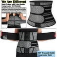thumbnail image 3 of Vaslanda Neoprene Sweat Waist Trainer Corset Trimmer Shaper Belt for Women, 3 of 6