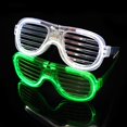 thumbnail image 4 of 20 paquetes de gafas LED, 5 colores de neón, suministros de fiesta que brillan en la oscuridad, favores para niños y adultos, varillas luminosas, gafas iluminadas, aptas para vacaciones, cum, 4 of 5