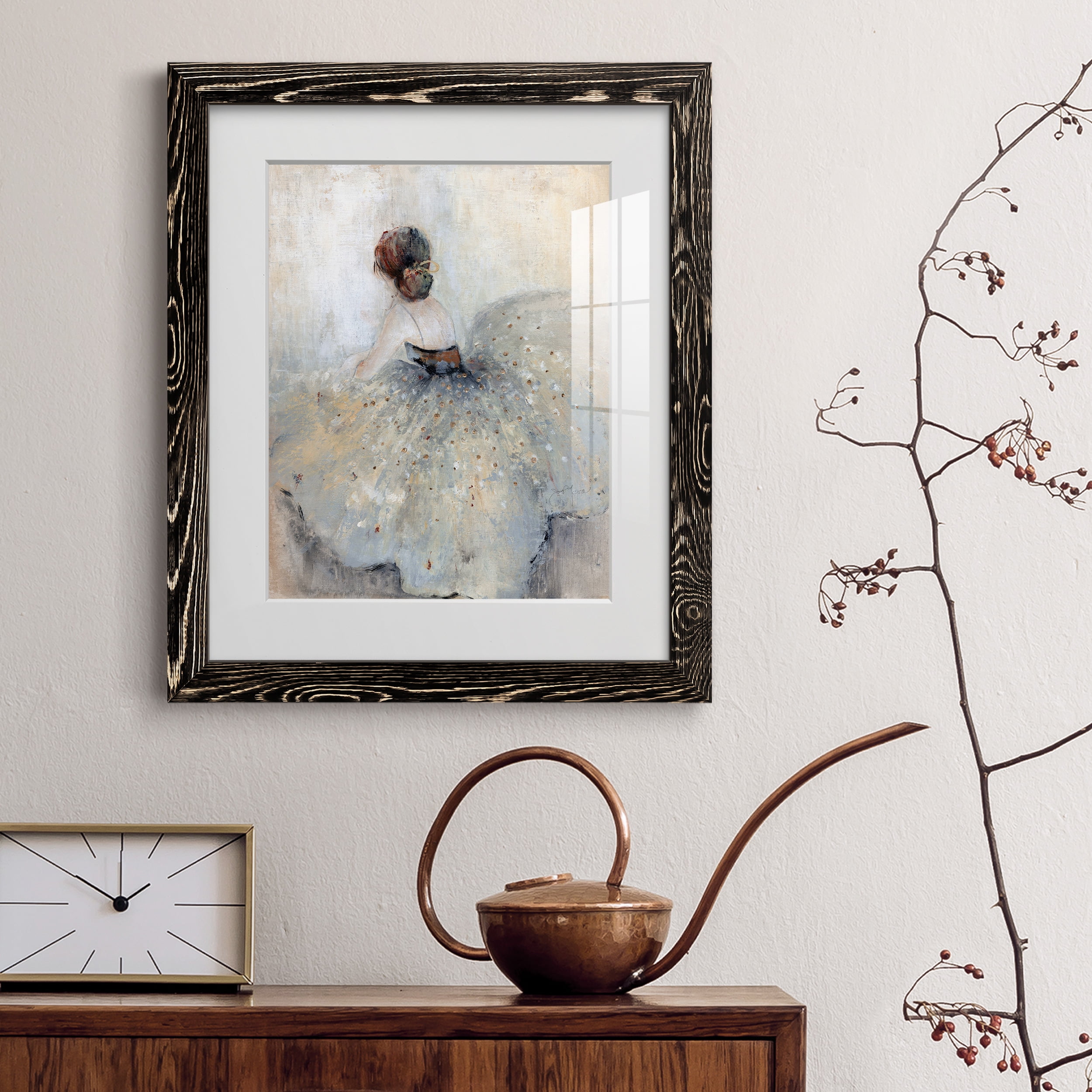 At A Glance - Premium Framed Print - Ready to Hang - 20 x 24 - Black Frame