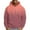 Pink, variant on WREESH Men's Winter Hoodie Gradient Hooded Pullover Sweatshirt Thickened Casual Long Sleeve Athletic Outwear with Pocket Blue