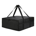 thumbnail image 1 of Bolsa térmica Pizza Develivey totalmente aislada con asa reforzada impermeable negro, 1 of 9