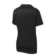 thumbnail image 6 of Sport-Tek Ladies PosiCharge RacerMesh Polo-2XL (Black), 6 of 6
