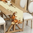 thumbnail image 5 of Fall Table Runner, Autumn Maple Leaves Table Runner, Harvest Thanksgiving Dining Decor for Home Party 13x72 Inch (C), 5 of 6