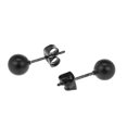 thumbnail image 4 of Hombres Pendientes de Orejas de Oreja de Bola redonda de Acero inoxidable de acero inoxidable, 4 of 7