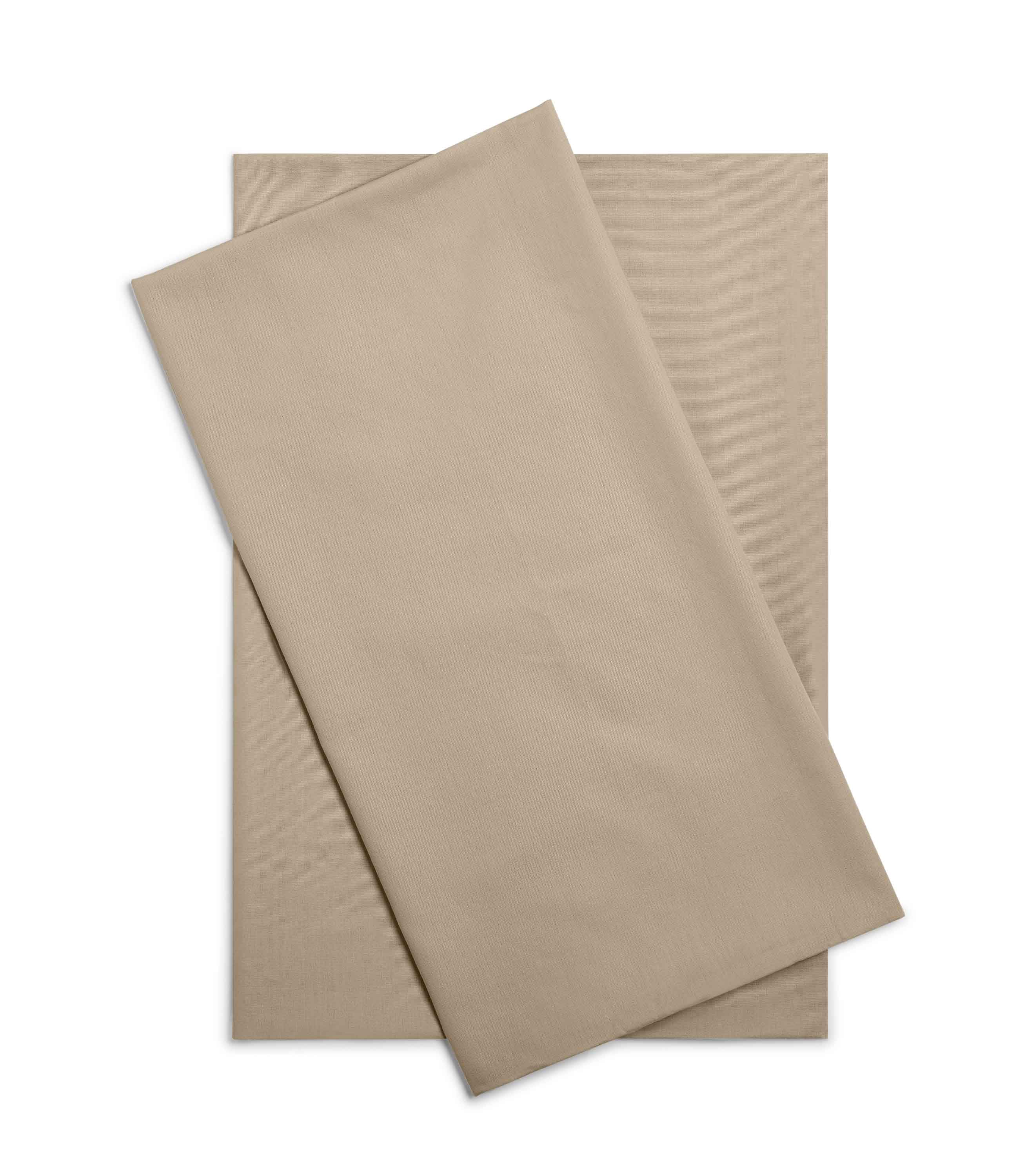 Mainstays 200 Thread Count Standard Pillowcase - Brown Stone