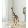 thumbnail image 5 of CC Home Furnishings Large Giraffe Statue - 16" - Gold, 5 of 9