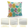 thumbnail image 4 of Nawypu Easter Pillow Covers, Easter Colorful Egg Throw Pillows Outdoor Spring Farmhouse Pillow Case Easter Decorations for Home Couch Sofa, 4 of 5