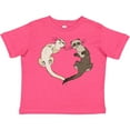 thumbnail image 3 of Inktastic Cute Ferret Heart Boys or Girls Toddler T-Shirt, 3 of 5