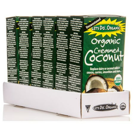 Let's Do...Organic Creamed Coconut, Organic-6 x 7 oz