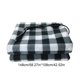 thumbnail image 3 of Manta térmica de 12V para coche | Lanzamiento de forro polar calentado a temperatura constante | Forro extraíble de 58x42 pulgadas | Negro o azul marino | Plug de encendedor automático | Resistente, 3 of 7