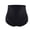 Black, variant on Seamless Underwear High Waisted Tummy Control No Show Panties Full Coverage Stretch Briefs Stretch Underpants Breathable Regular Plus Size