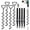 Black, variant on Trampoline Stakes Ground Anchors Screw in, Trampoline Anchors with Strong Straps, Spiral Earth Swing Set Anchor Heavy Duty for Trampolines(Silver-4Pack)