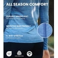 thumbnail image 5 of Merino.tech Women's Long Sleeve Top - 𝗘𝘃𝗲𝗿𝘆𝗱𝗮𝘆 Merino Wool Layer, 2XL - Charcoal, 5 of 6