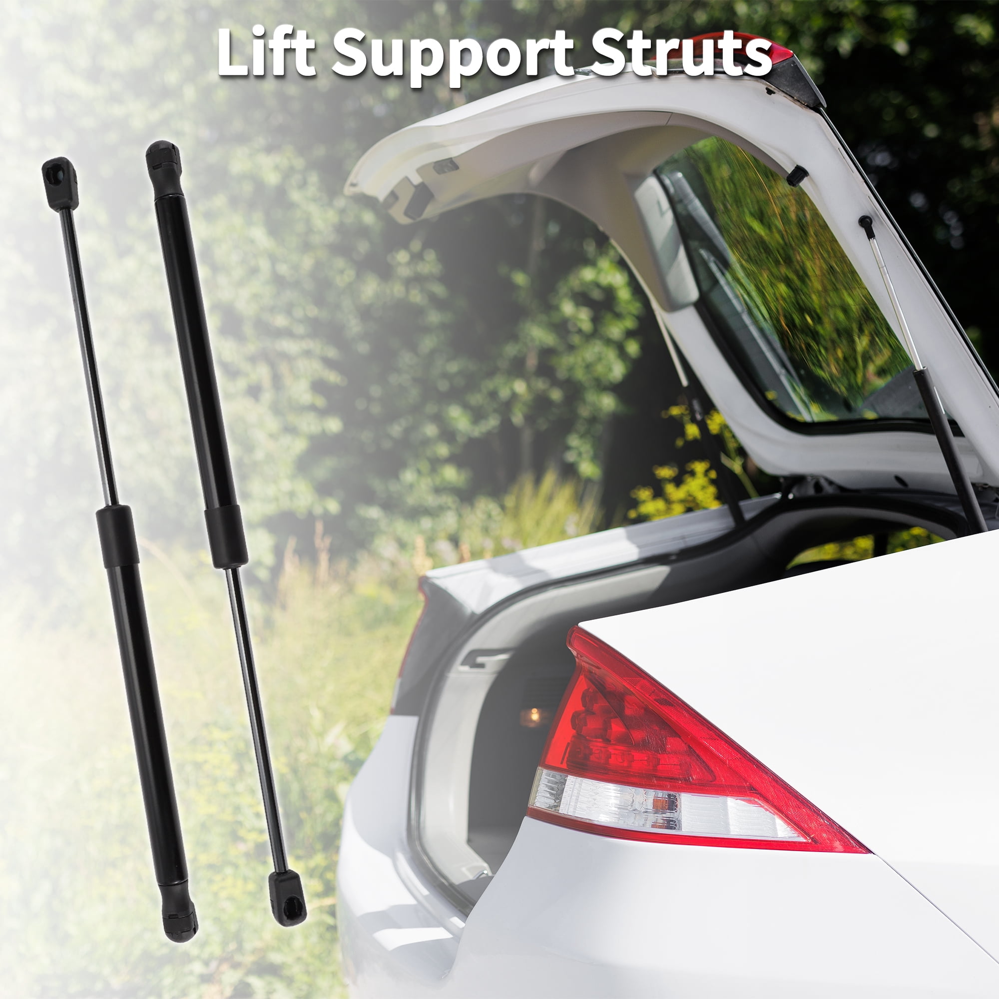 Unique Bargains 2Pcs Lift Supports for Mercedes R230 SL550 SL500 SL55