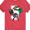 thumbnail image 3 of Marvel The Avengers - Birthday 5 - Toddler And Youth Short Sleeve Graphic T-Shirt, 3 of 5