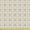 thumbnail image 2 of Abstract Upholstery Fabric by the Yard, Geometric Forms Inspired Medieval Victorian Symbolic Royal Rococo Pattern, Decorative Fabric for DIY and Home Accents, Rose and Blush by Ambesonne, 2 of 5