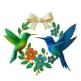 thumbnail image 2 of Colgante de Corona de Colibríes | Colores y Detalles Exquisitos | Opciones de Colgado Versátiles | Material Duradero | Regalo Ideal para Amantes de La Naturaleza, 2 of 3