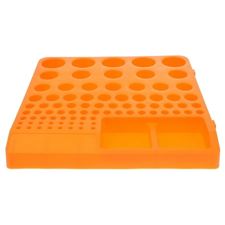 

Milling Bit Holder Drill Tool Organizer -hole Rack Bits Storage Magnetic Cutter