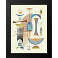 thumbnail image 2 of Theodore, James 15x18 Black Modern Framed Museum Art Print Titled - Satellite Totems, 2 of 5