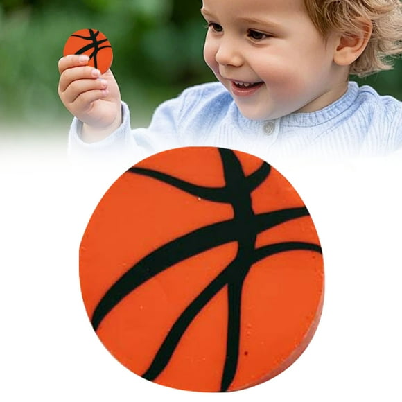HUASHENG Cute Sports Erasers Set Football Basketball Baseball & Softball Erasers For Kids Student Favors School